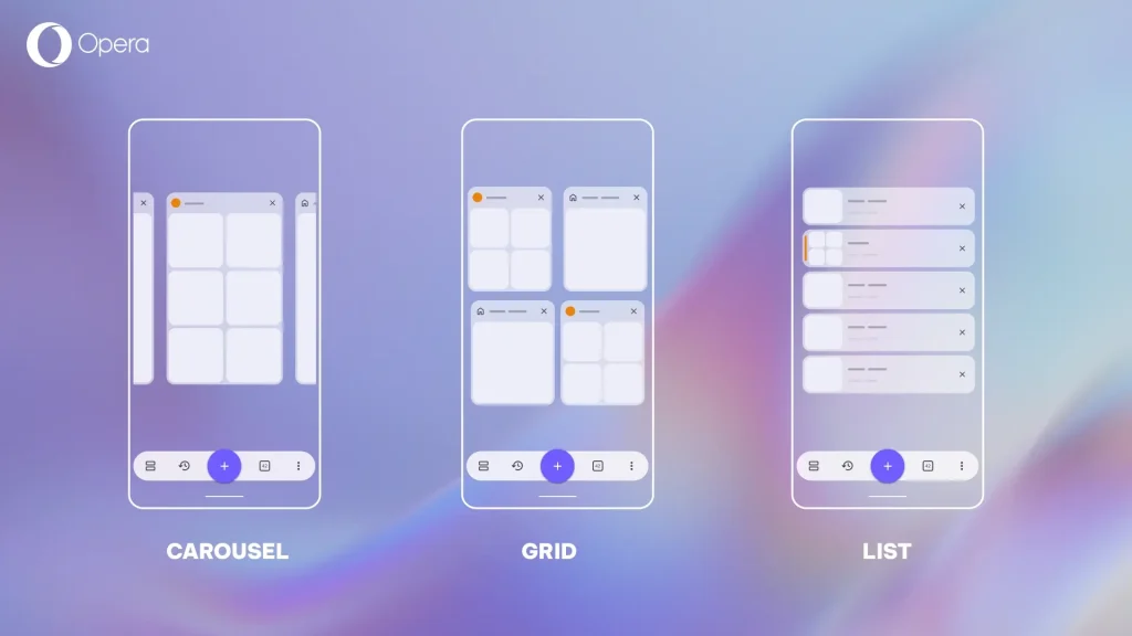 Imagem relacionada a Opera para Android ganha atualização com novo sistema de abas