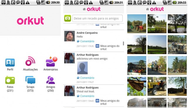 orkut-android2 Imagem relacionada a Novo aplicativo do Orkut para Android