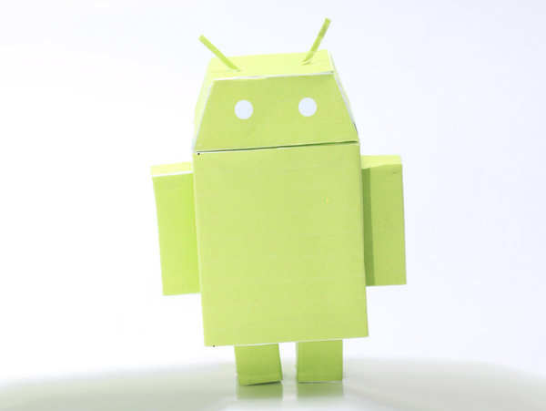 Imagem relacionada a Google Android Paper Toy