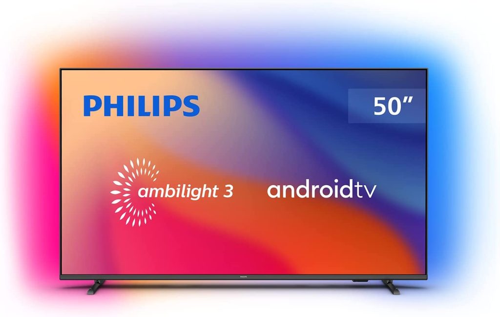 Imagem relacionada a Prime Day: TV Philips 4K HDR de 50" com Android TV e Google Assistente em oferta imperdível