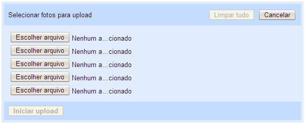 Imagem relacionada a Envie múltiplas fotos para o Picasa Web Albums
