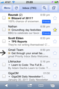 Imagem relacionada a Google lança Caixa Prioritária no Gmail Mobile