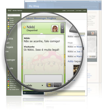 Imagem relacionada a Yahoo! Messenger 9 deixa sua fase beta