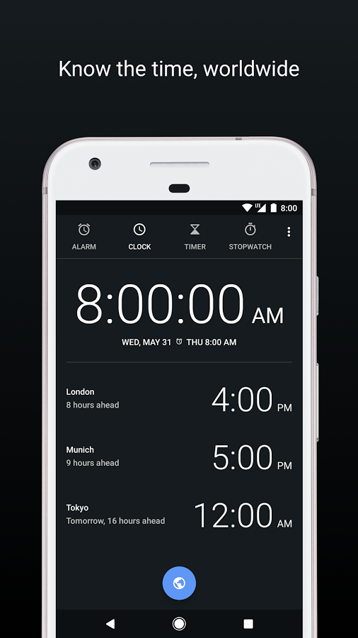 Imagem relacionada a Relógio do Google ganha busca de cidades