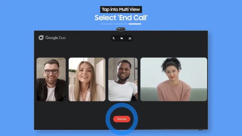 Imagem relacionada a Google Meet pode encerrar aplicativo para TVs Samsung