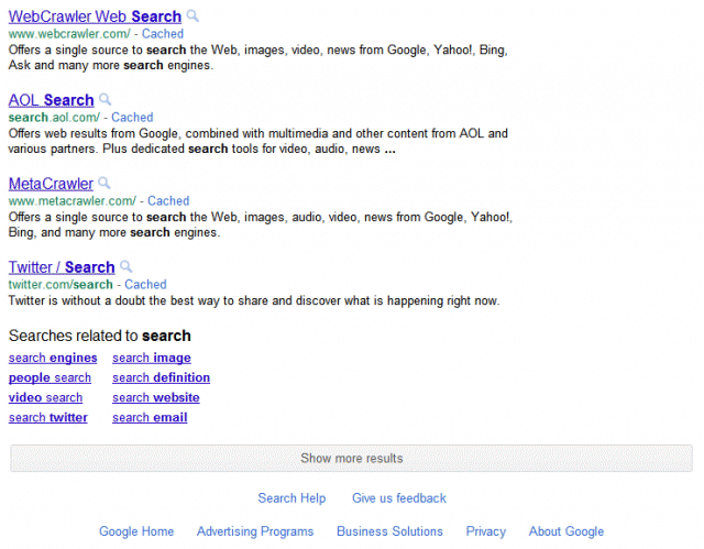 Imagem relacionada a Google testa 'rolagem infinita' nos resultados de pesquisa