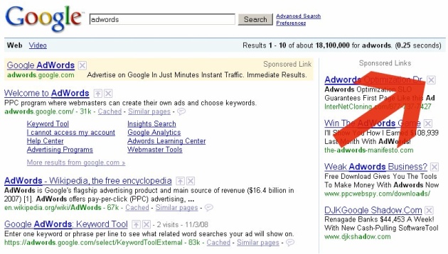 searchwikiadwords