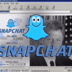 Imagem relacionada a Veja como funcionaria o Snapchat nos anos 90
