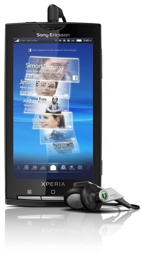 Imagem relacionada a Conheça o XPERIA X10, o Android Phone da Sony Ericsson