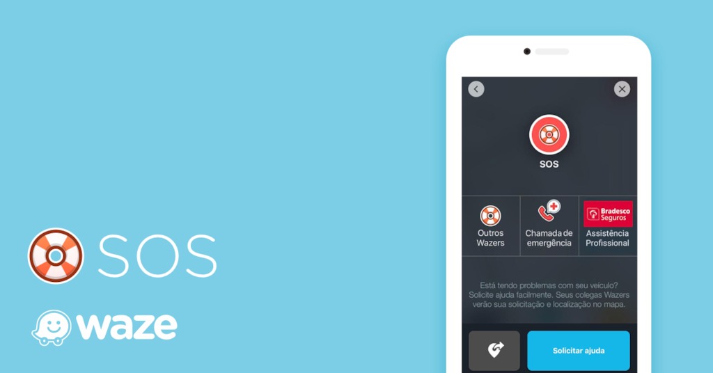 Imagem relacionada a SOS do Waze agora oferece serviços de reboque, chaveiro, pneus e bateria