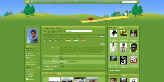 Imagem relacionada a Vazou: Orkut ganhará Temas!