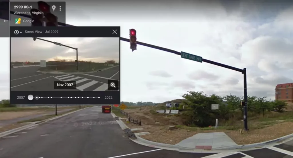 Imagem relacionada a Como ver fotos mais antigas do Street View do Google Maps