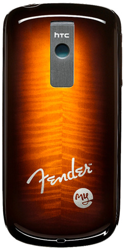 Imagem relacionada a MyTouch3G recebe estampa especial da marca Fender
