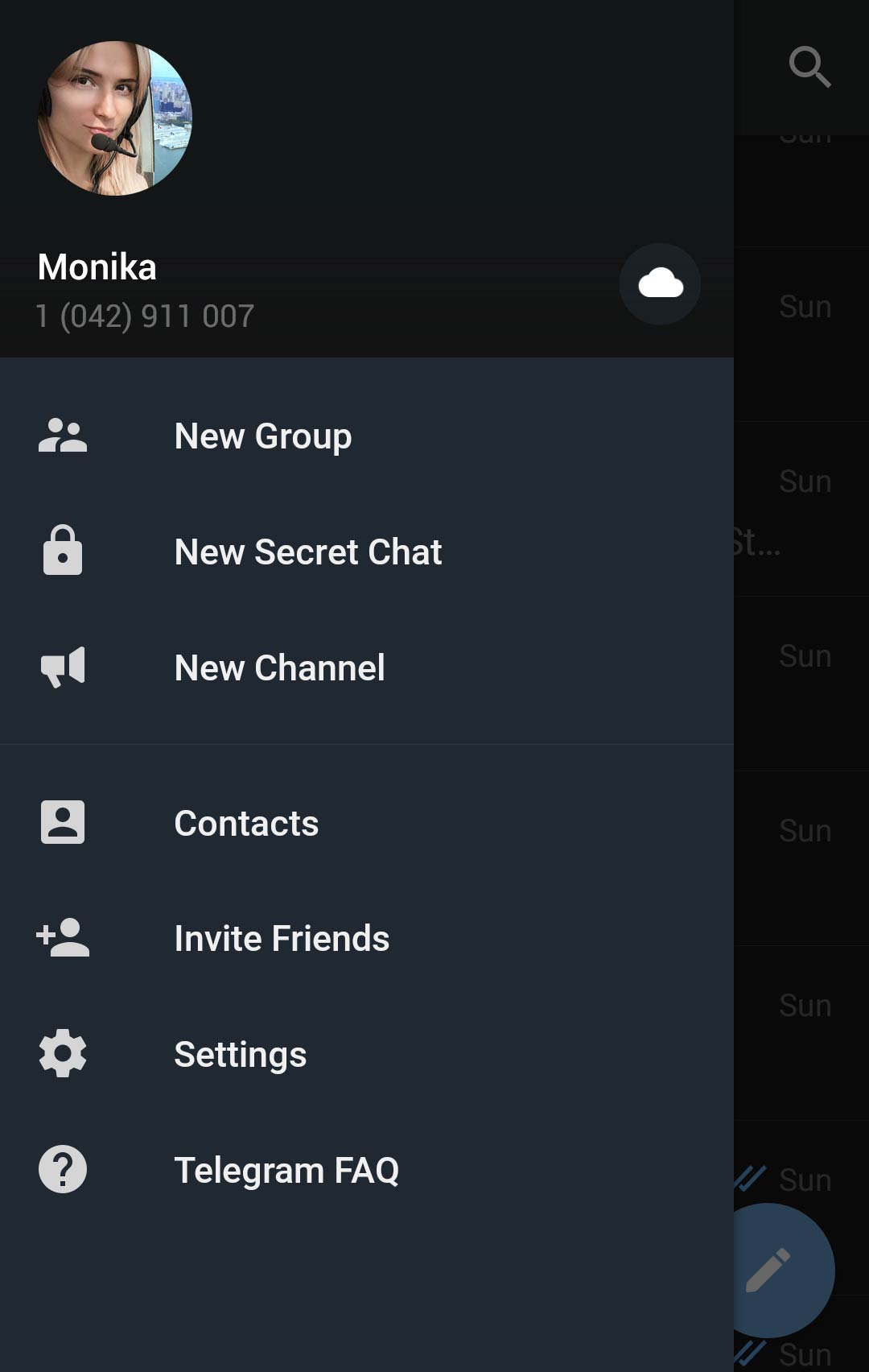 Imagem relacionada a Temas customizados chegam ao Telegram para Android