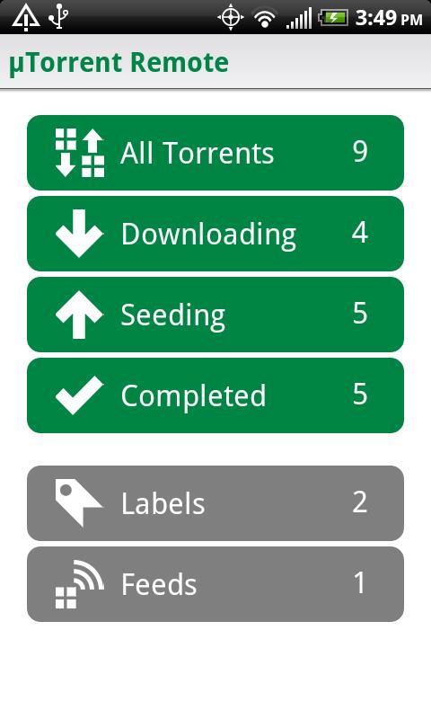 utorrent Imagem relacionada a µTorrent Remote gerencia seus torrents no Android