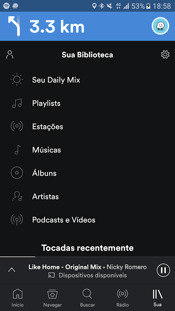 Imagem relacionada a Spotify e Waze agora funcionam juntos no Android