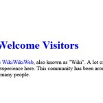 Imagem relacionada a WikiWikiWeb: o primeiro wiki da história completa 26 anos