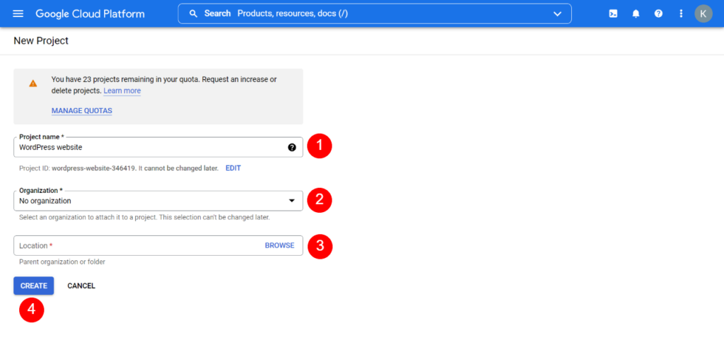 Imagem relacionada a Como instalar o WordPress no Google Cloud Hosting