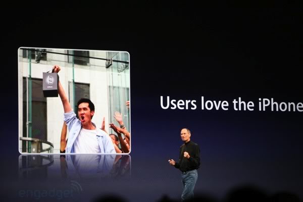 Imagem relacionada a Ao Vivo: Steve Jobs keynote na WWDC 2008