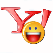 Yahoo! logo feliz