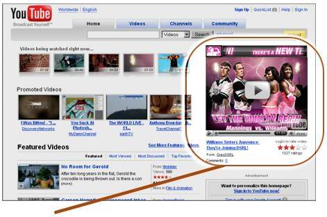 Imagem relacionada a Qual o custo de um vídeo na página inicial do YouTube?