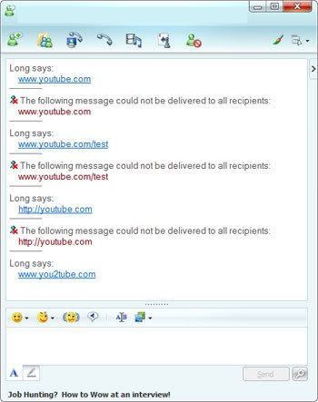 Imagem relacionada a Windows Live Messenger bloqueia www.youtube.com