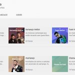 Imagem relacionada a YouTube Music ganha nova versão de página inicial no Brasil